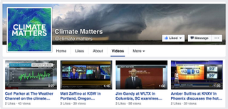 Climate Central’s Climate Matters portal collects videos of meteorologists in its network